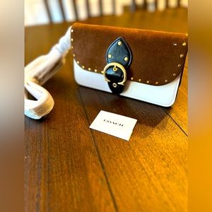 Beat Crossbody Clutch With Rivets